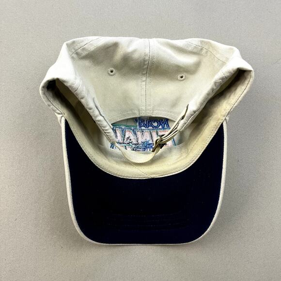 Vintage NCAA Final Four Hat Cap Strapback Cream College Basketball 2002 Atlanta - Picture 4 of 7